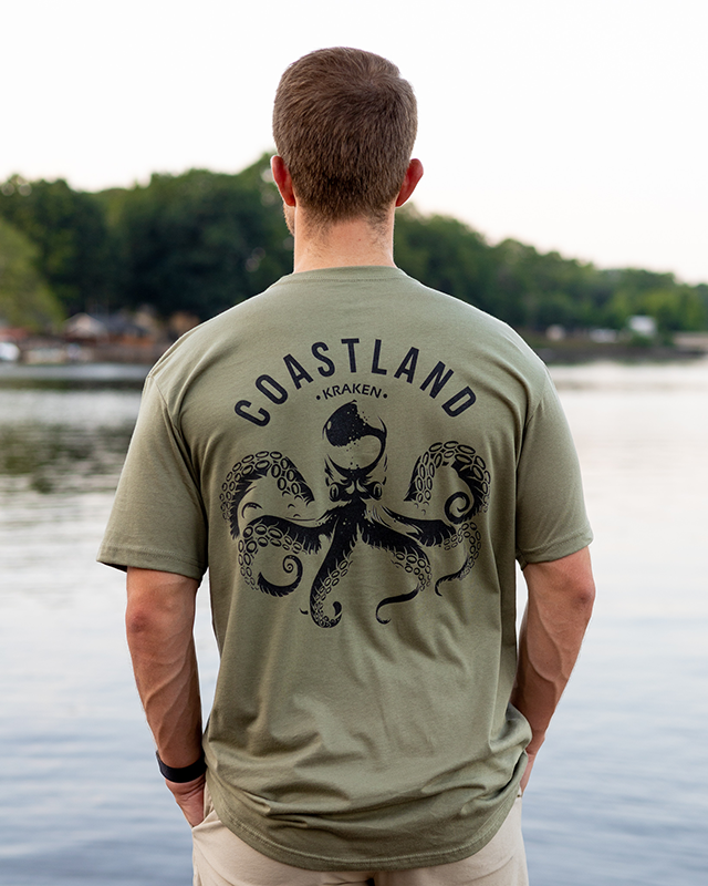 Military Green Kraken Tee