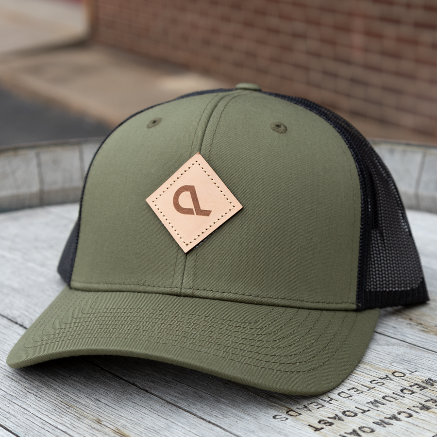 Military Green Diamond Mind Snapback